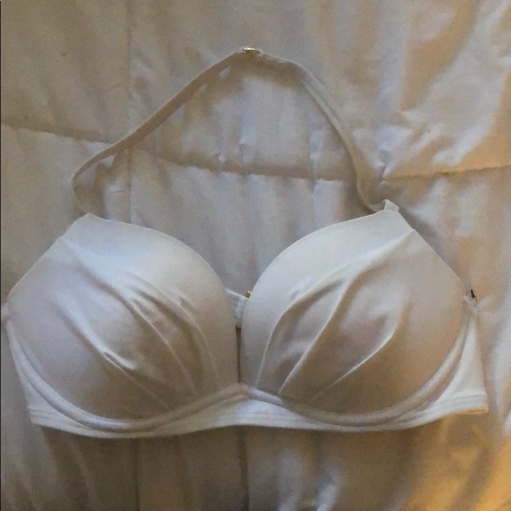 White bikini top